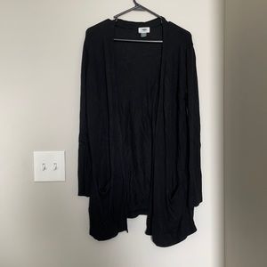 Old Navy Long Black Cardigan